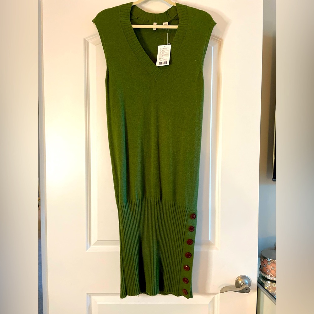 Anthropologie Long V-neck Sweater